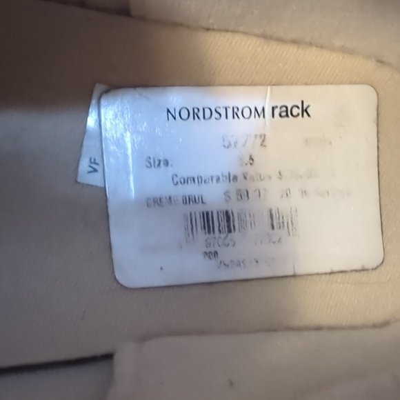 Vans Cream Sneakers Canvas Low-Top - Picture 8 of 10